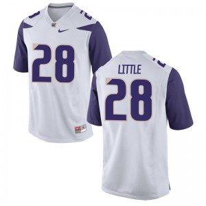UW Huskies Nik Little Jersey Youth Large Youth Limited - White