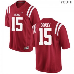 Ole Miss Octavious Cooley Jersey Youth XL Limited Youth(Kids) Red