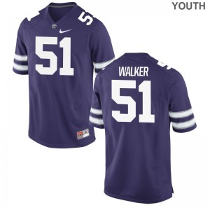 Purple Limited Reggie Walker Jersey X Large For Kids K-State