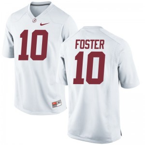 Reuben Foster Bama Limited For Men Jersey Small - White