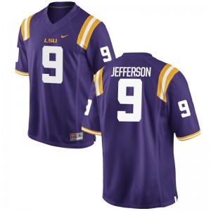 LSU Limited Rickey Jefferson For Men Purple Jersey Men XL