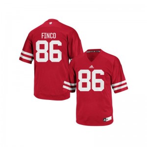 Wisconsin Badgers Ricky Finco Mens Authentic Jersey Red