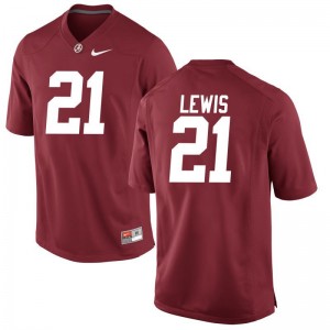 Red Rogria Lewis Jerseys Youth XL University of Alabama Youth(Kids) Limited