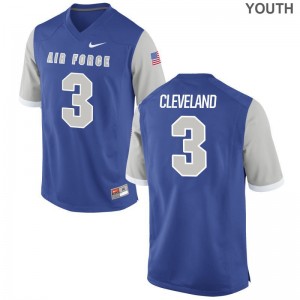 Ronald Cleveland For Kids Jersey Youth Medium Limited Air Force Falcons - Royal