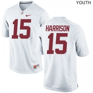 Alabama Youth(Kids) Limited White Ronnie Harrison Jerseys S-XL