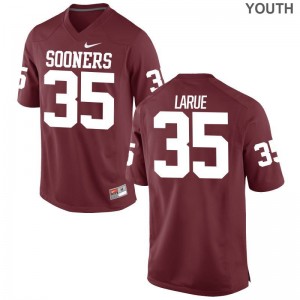 Crimson Ronnie LaRue Jerseys Youth Small OU Sooners Limited Kids