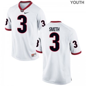 Roquan Smith Georgia Bulldogs Jersey Youth XL Limited Youth Jersey Youth XL - White