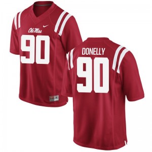 Ross Donelly University of Mississippi Jerseys XX Large Limited For Men Red