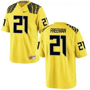 UO Royce Freeman Jersey X Large Limited Gold Mens