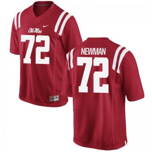 Ole Miss Rebels Royce Newman For Men Limited Stitch Jersey Red
