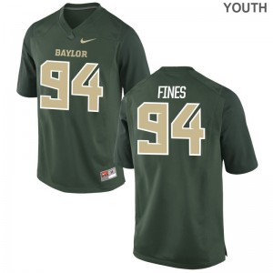 Limited Ryan Fines Jersey Youth Medium University of Miami For Kids Green