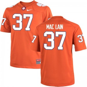 Clemson Tigers Ryan Mac Lain For Men Limited Embroidery Jerseys Orange