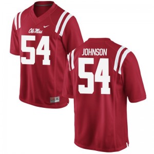 University of Mississippi Jersey Sam Johnson Mens Limited - Red