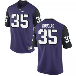 TCU Horned Frogs Sammy Douglas Jerseys 3XL Mens Limited Jerseys 3XL - Purple Black