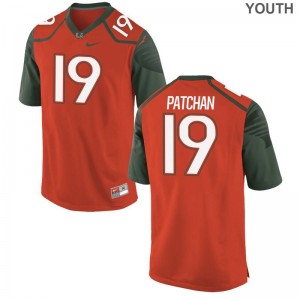 Scott Patchan Hurricanes Youth(Kids) Limited Jerseys Youth XL - Orange