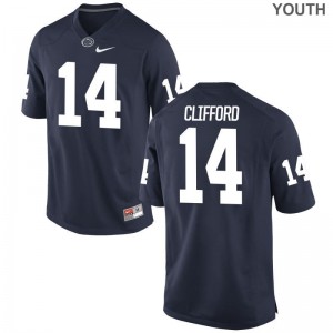 Sean Clifford Penn State Youth(Kids) Jersey Navy Stitch Limited Jersey