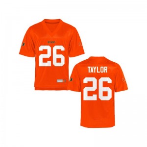 Hurricanes Sean Taylor Jersey Youth X Large Limited Youth Orange