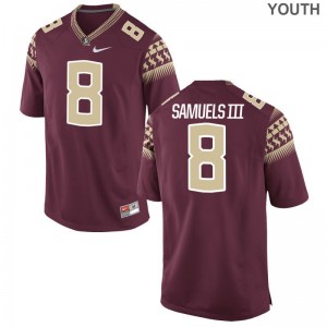 Stanford Samuels III Seminoles Jersey Large Garnet Limited Youth(Kids)