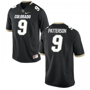 T.J. Patterson Colorado Jerseys Mens Limited Black Football