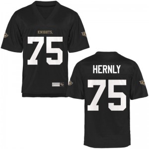Men Limited Knights Jersey S-3XL of Tate Hernly - Black