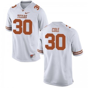 Timothy Cole Texas Longhorns Jerseys S-3XL Limited For Men Jerseys S-3XL - White