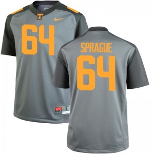 Tommy Sprague For Men Jersey Gray Limited Tennessee Volunteers