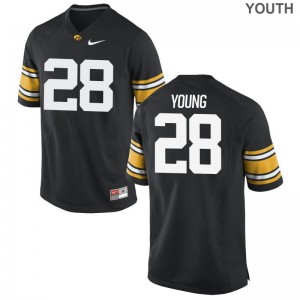 Iowa Toren Young Jersey X Large Black Youth(Kids) Limited