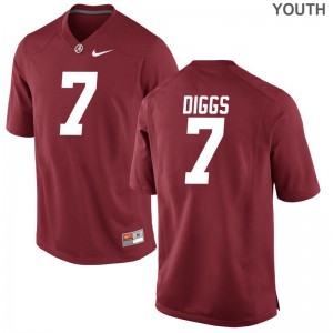 Trevon Diggs Kids Jersey Youth Small Limited Alabama Red