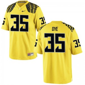 Troy Dye University of Oregon Jersey Mens Small Gold Limited Mens