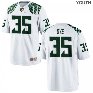 UO Jersey Youth Large Troy Dye Limited Kids - White
