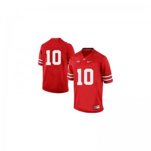 Ohio State Troy Smith Jersey Medium Limited Red Kids