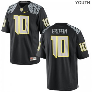 Ty Griffin For Kids Jerseys Youth XL Limited Oregon Ducks Black