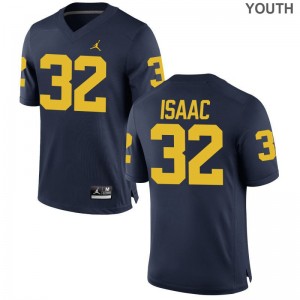 For Kids Ty Isaac Jersey Small Michigan Limited Jordan Navy