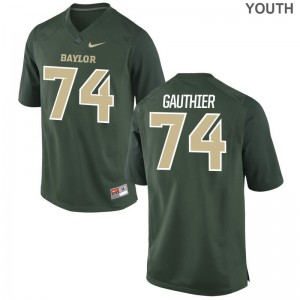 Miami Hurricanes Tyler Gauthier For Kids Limited Jersey Green