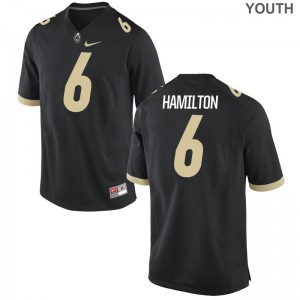 Tyler Hamilton Purdue Boilermakers Jersey Youth Medium Limited Youth Black