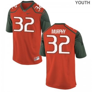 Limited For Kids Miami Hurricanes Jersey Youth X Large Tyler Murphy - Orange