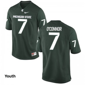 Michigan State University Jersey S-XL Tyler O'Connor Limited Youth(Kids) - Green
