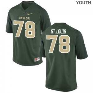 Tyree St. Louis Jersey Youth Medium Kids University of Miami Green Limited