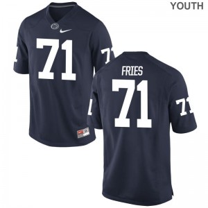 Penn State Nittany Lions Will Fries Youth(Kids) Limited Jerseys S-XL - Navy