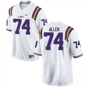 Louisiana State Tigers Willie Allen Limited Youth Jerseys Youth Small - White