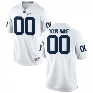 Penn State Kids Limited White High School Customized Jersey