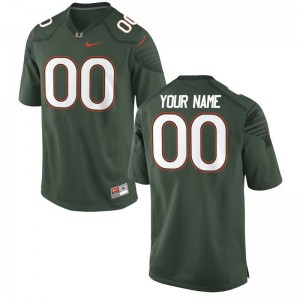Youth Customized Jerseys X Large Alternate Green Limited Miami
