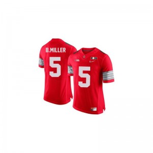 OSU Limited Youth #5 Red Diamond Quest 2015 Patch Braxton Miller Jersey X Large