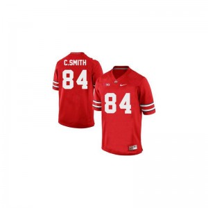 Ohio State Corey Smith Jersey Youth Large #84 Red Limited For Kids