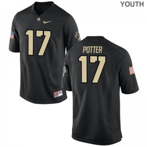 USMA Zach Potter Limited Youth Jerseys - Black
