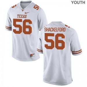 University of Texas Zach Shackelford Limited Youth(Kids) Jersey - White